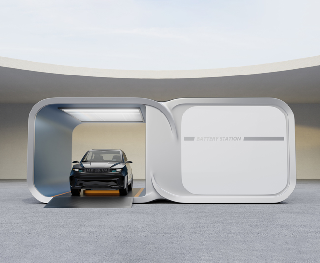 Development of battery swap - cars