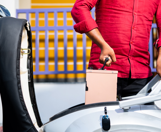 Development of battery swap - scooters